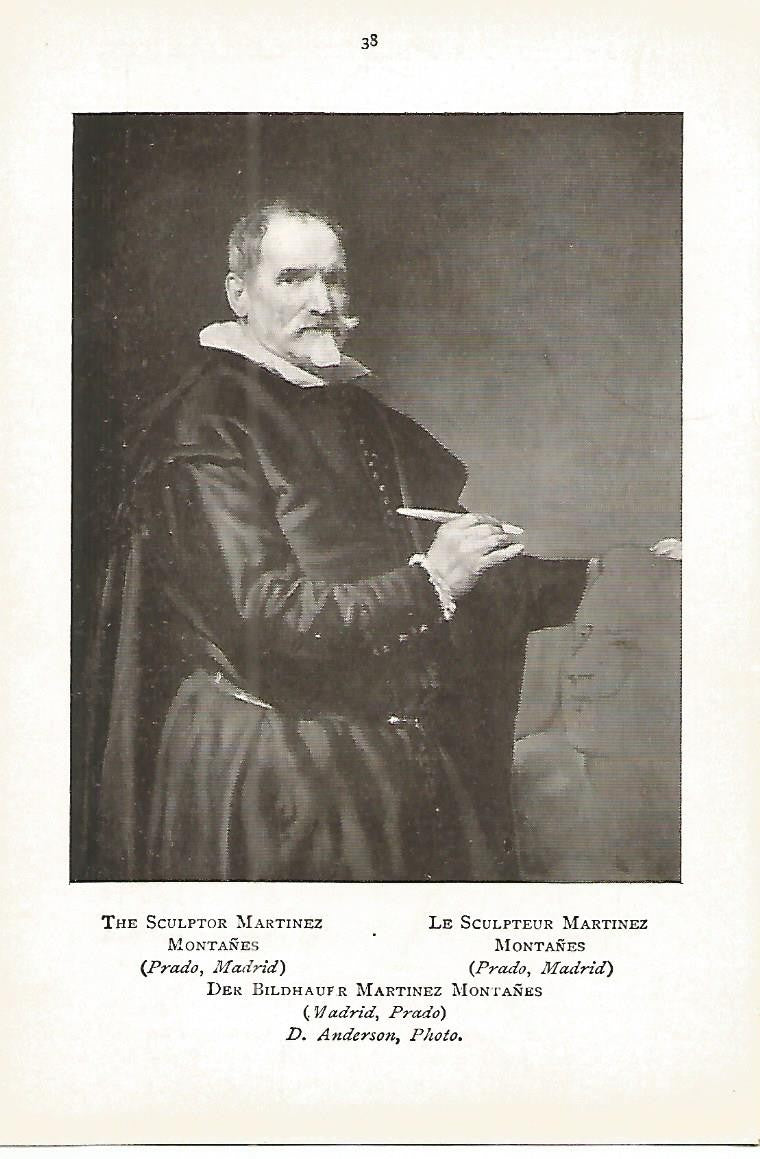 Lamina 018: VELAZQUEZ El escultor Martinez Montañes