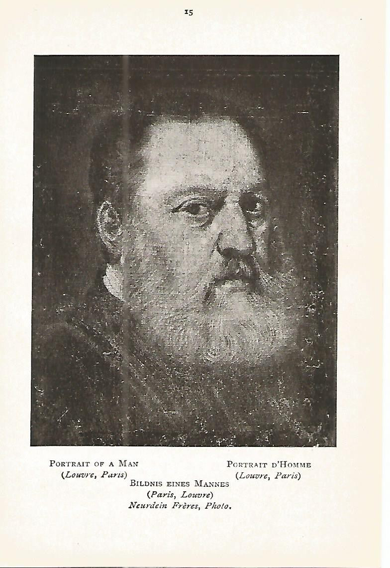 Lamina 038: TINTORETTO. Retrato de un hombre