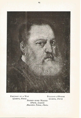 Lamina 038: TINTORETTO. Retrato de un hombre