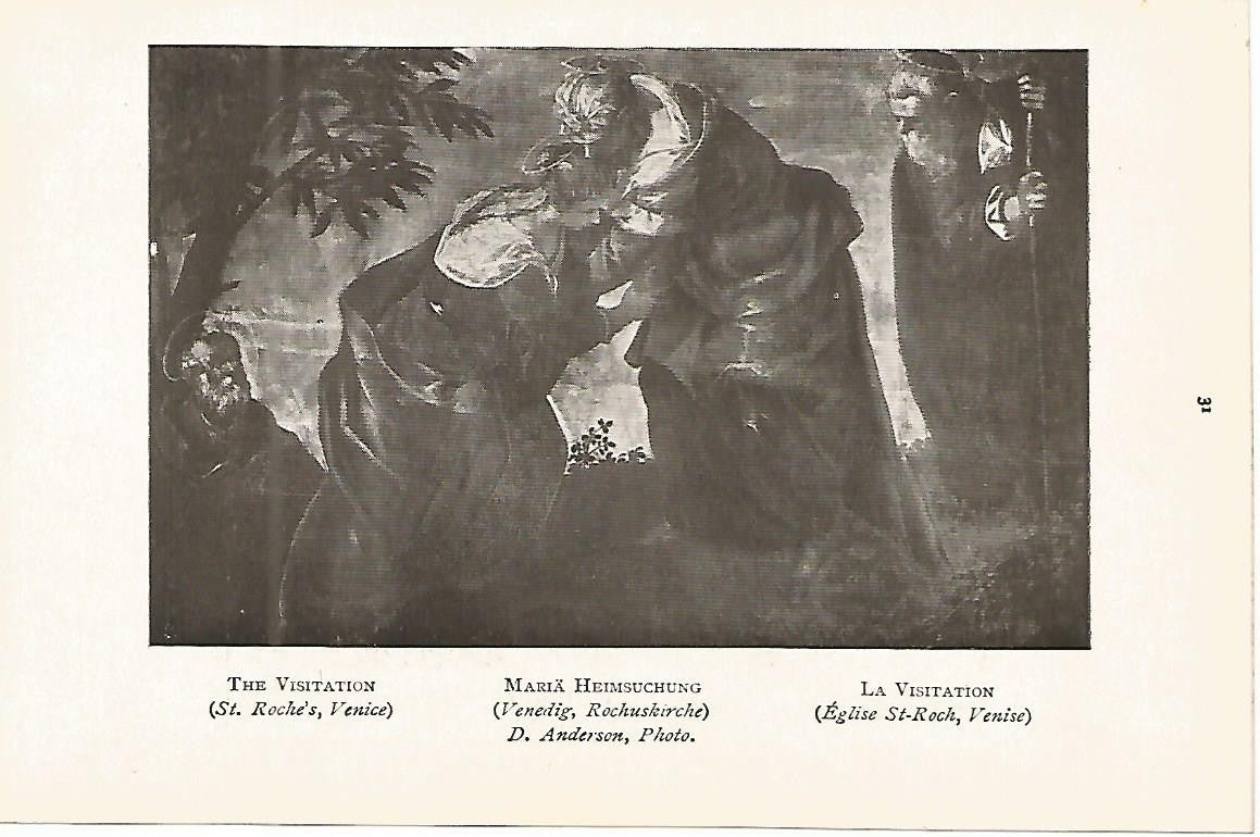 Lamina 046: TINTORETTO.  La Visitacion