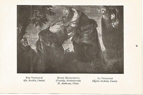 Lamina 046: TINTORETTO.  La Visitacion