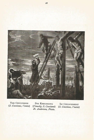 Lamina 051: TINTORETTO.  La crucifixion