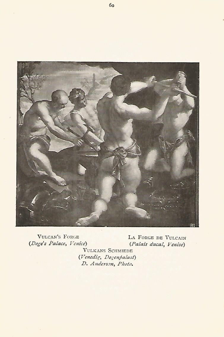 Lamina 060: TINTORETTO. La fragua de Vulcano