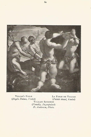 Lamina 060: TINTORETTO. La fragua de Vulcano