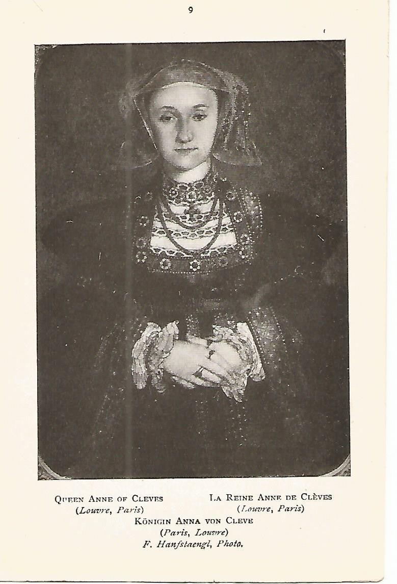 Lamina 066: HOLBEIN. Reina Ana de Cleves