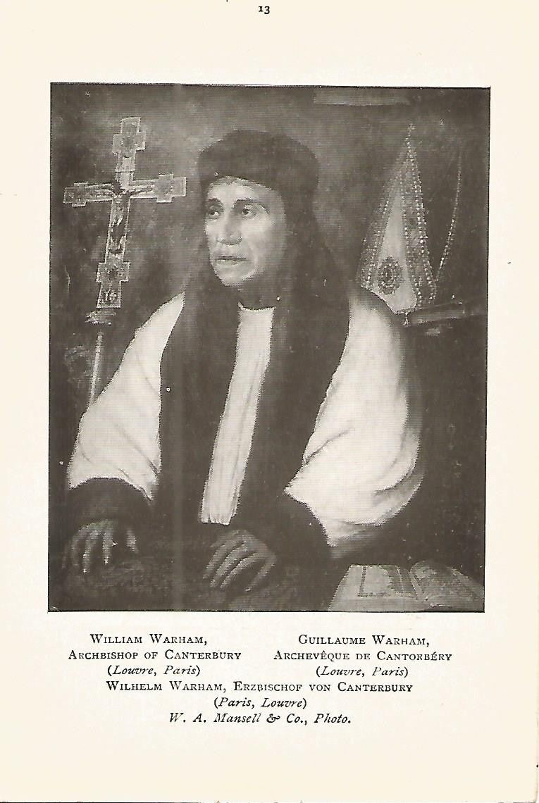 Lamina 068: HOLBEIN. William Warham Arzobispo de Canterbury