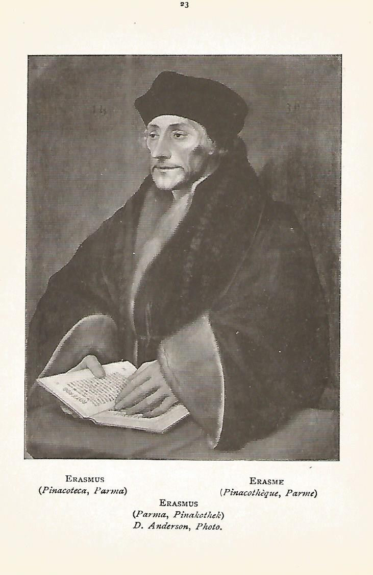 Lamina 073: HOLBEIN. Erasmo de Rotterdam