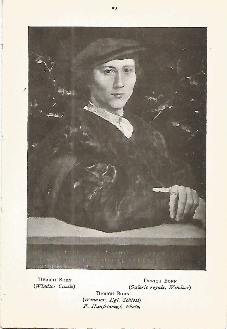 Lamina 076: HOLBEIN. Derich Born