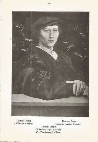Lamina 076: HOLBEIN. Derich Born