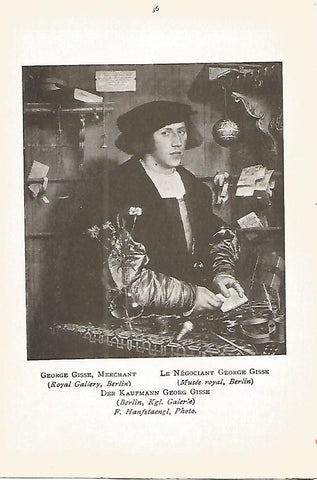 Lamina 079: HOLBEIN. George Gisse mercader