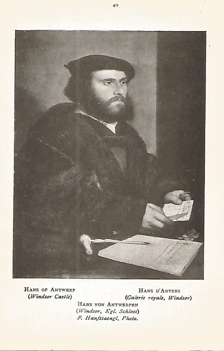 Lamina 081: HOLBEIN. Hans de Antwerp