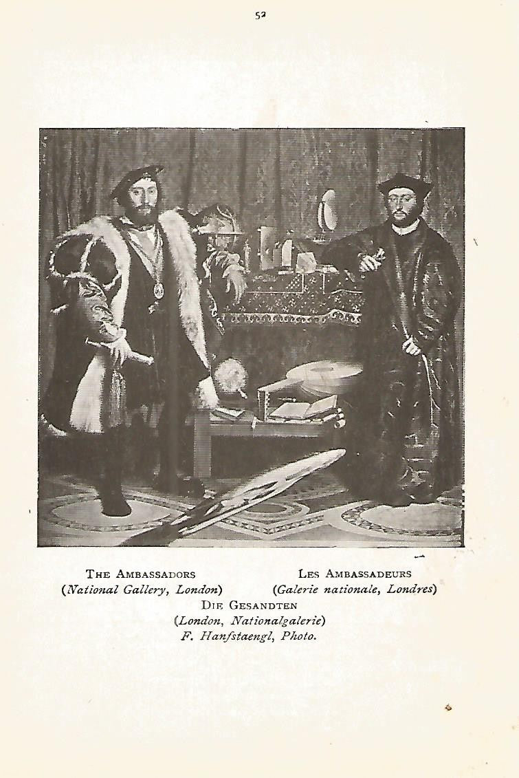 Lamina 087: HOLBEIN. Los embajadores