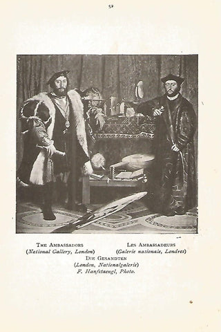 Lamina 087: HOLBEIN. Los embajadores
