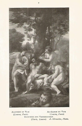 Lamina 096: CORREGGIO. Alegoria del vicio