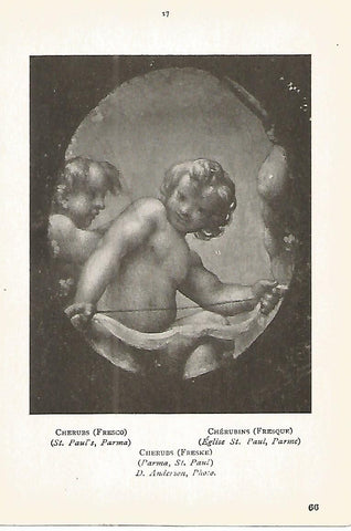 Lamina 101: CORREGGIO.Querubines
