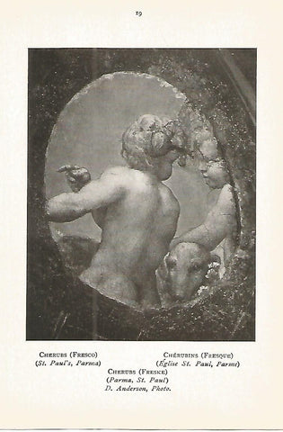 Lamina 102: CORREGGIO. Querubines