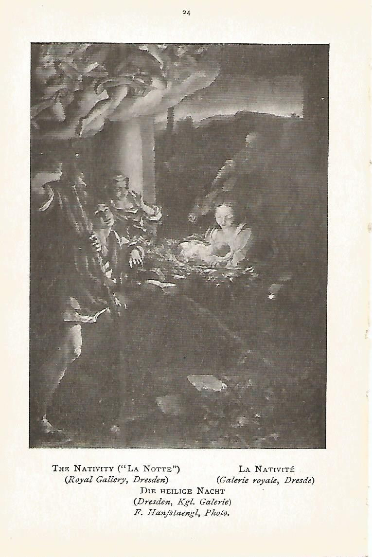 Lamina 104: CORREGGIO. La Natividad