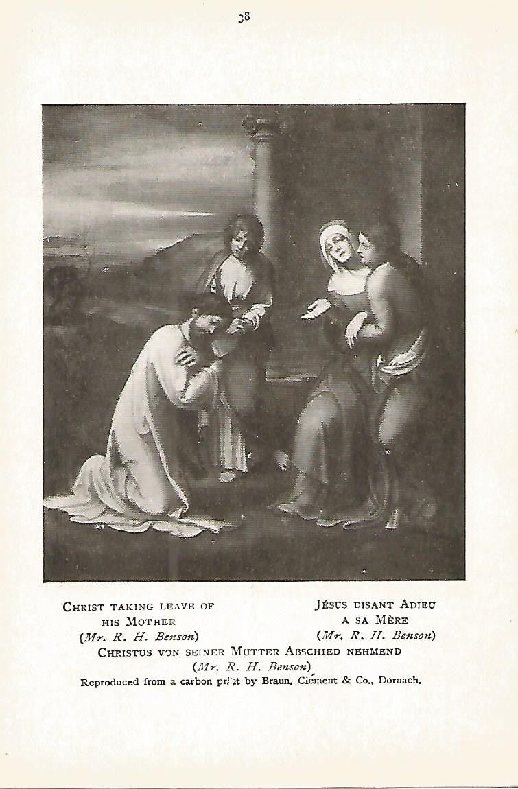 Lamina 111: CORREGGIO. Cristo diciendo adios a su madre