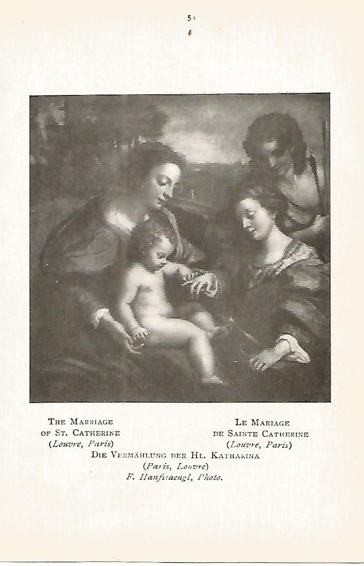 Lamina 119: CORREGGIO. El matrimonio de Santa Catarina