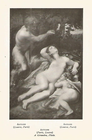 Lamina 122: CORREGGIO. Antiope