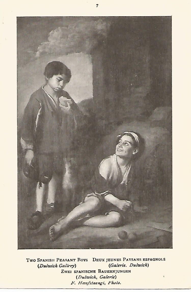 Lamina 127: MURILLO. Invitacion al juego de la argolla