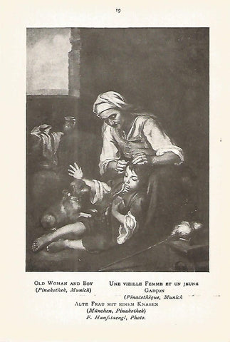 Lamina 133: MURILLO. Vieja y niño