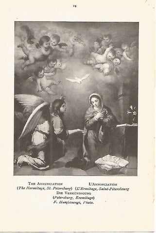 Lamina 135: MURILLO. La Anunciacion