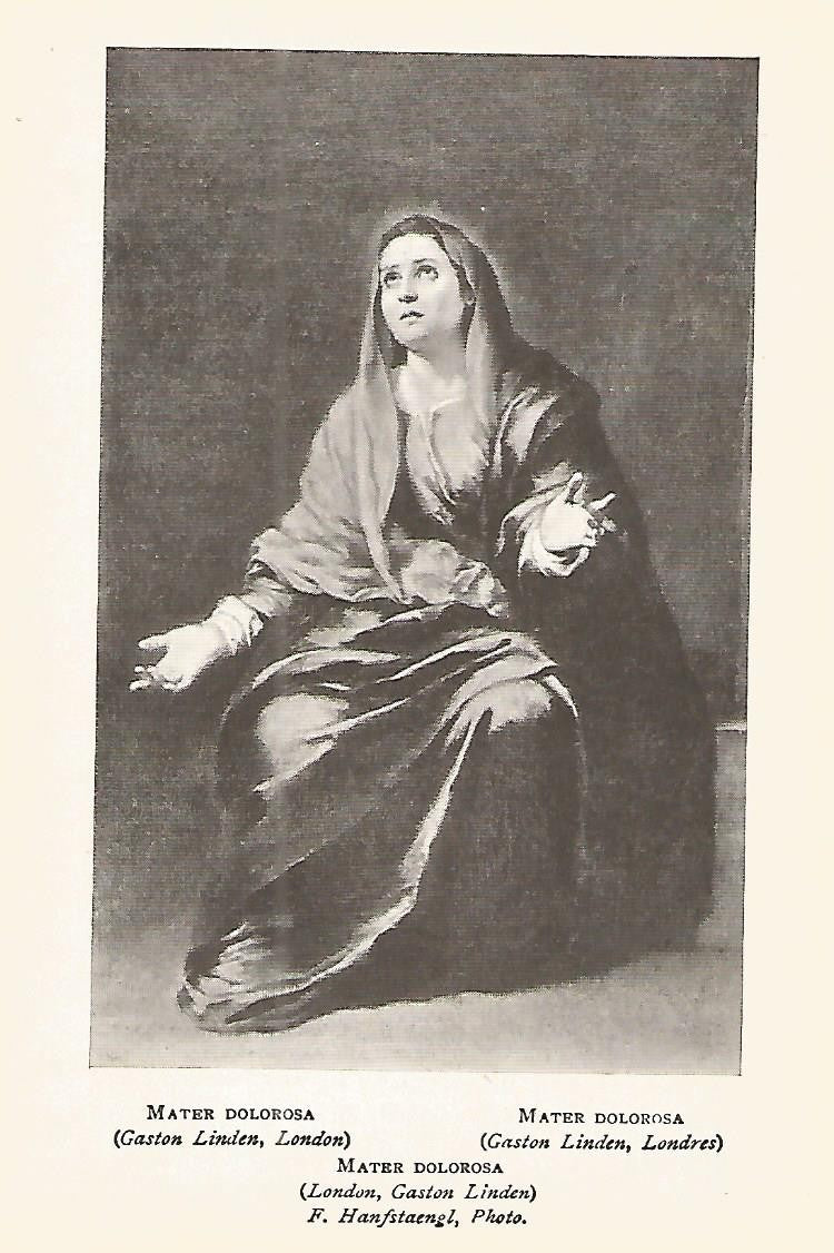 Lamina 137: MURILLO. Madre Dolorosa