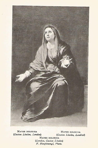 Lamina 137: MURILLO. Madre Dolorosa