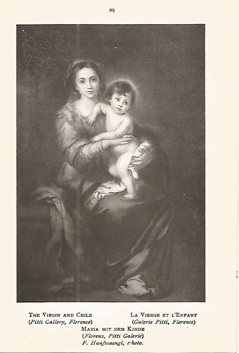 Lamina 138: MURILLO. La Virgen y el Niño