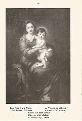 Lamina 138: MURILLO. La Virgen y el Niño