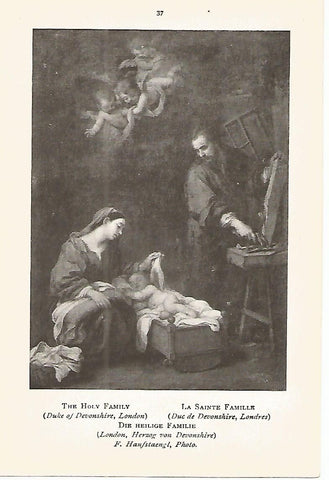 Lamina 142: MURILLO. La Sagrada Familia