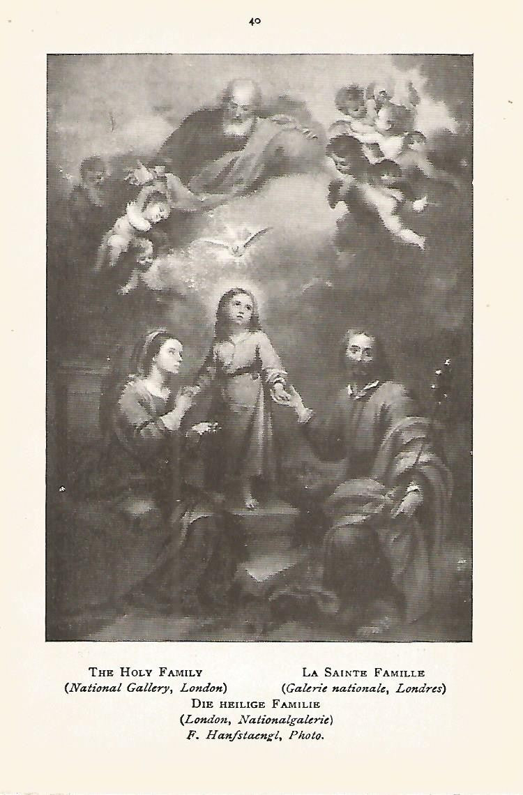 Lamina 143: MURILLO. La Sagrada Familia