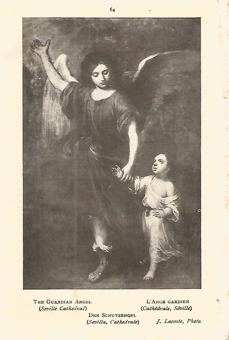 Lamina 155: MURILLO. El angel de la guarda