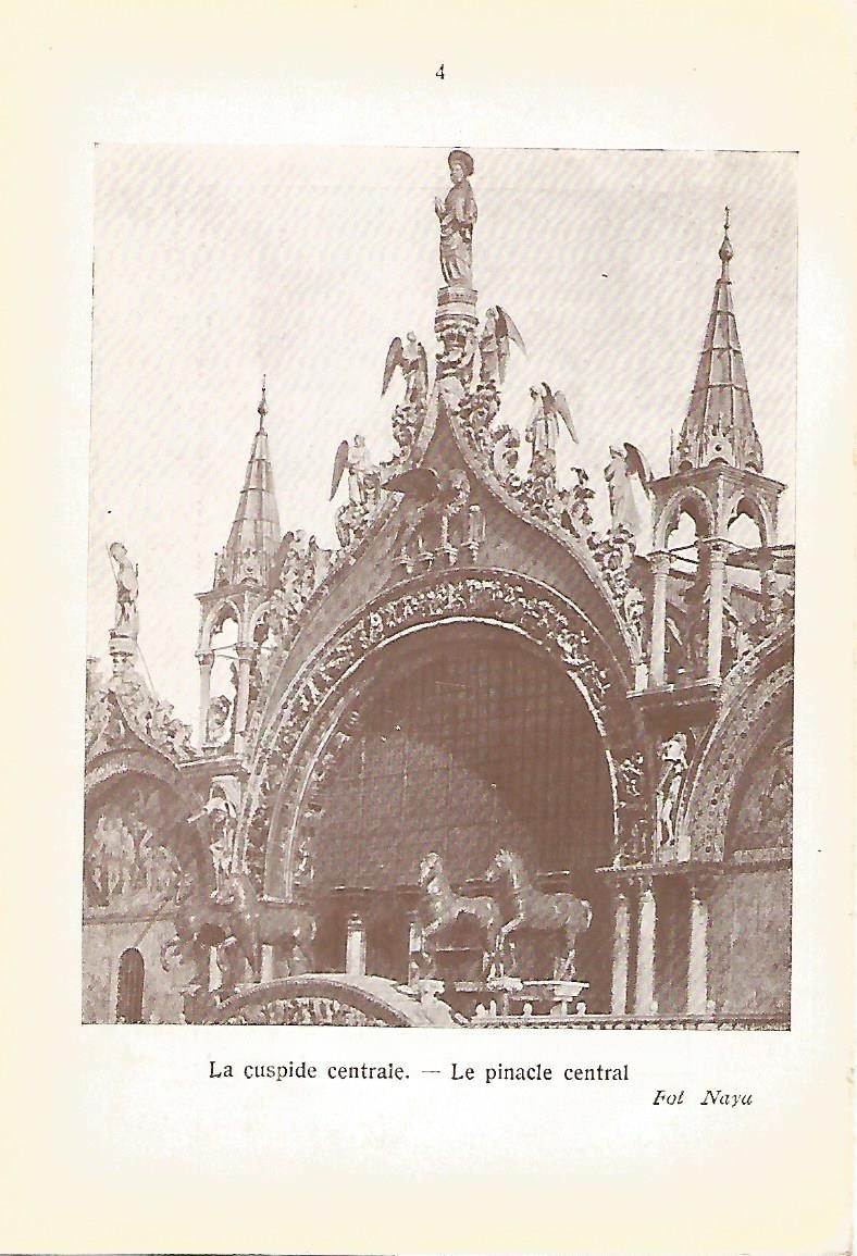 Lamina 158: VENEZIA. Basilica de San Marcos: Cuspide central