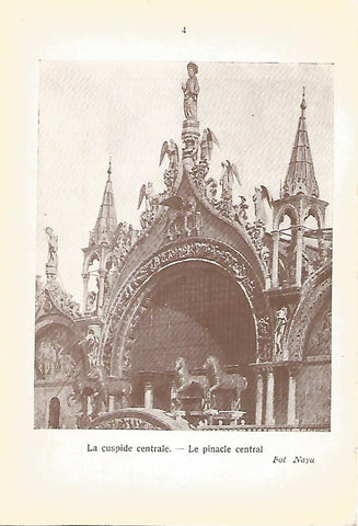 Lamina 158: VENEZIA. Basilica de San Marcos: Cuspide central