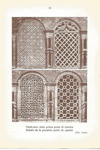 Lamina 161: VENEZIA. Basilica de San Marcos: Detalles de la primera puerta de la izquierda