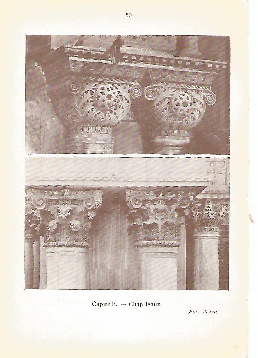 Lamina 181: VENEZIA. Basilica de San Marcos: Capiteles