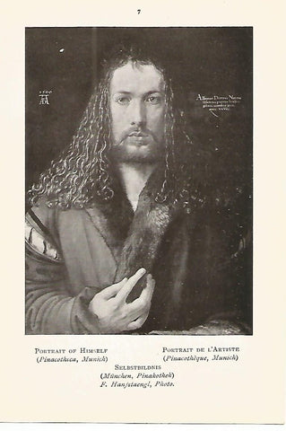 Lamina 315: DURER. Autorretrato