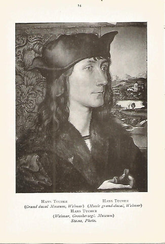 Lamina 318: DURER. Hans Tucher