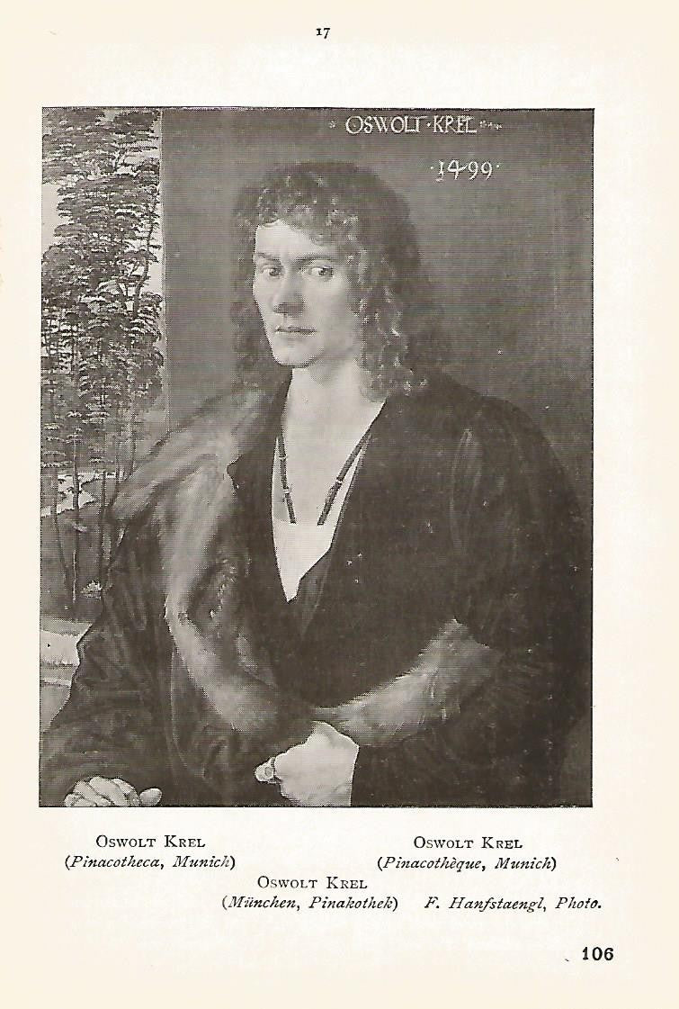 Lamina 320: DURER. Oswolt Krel