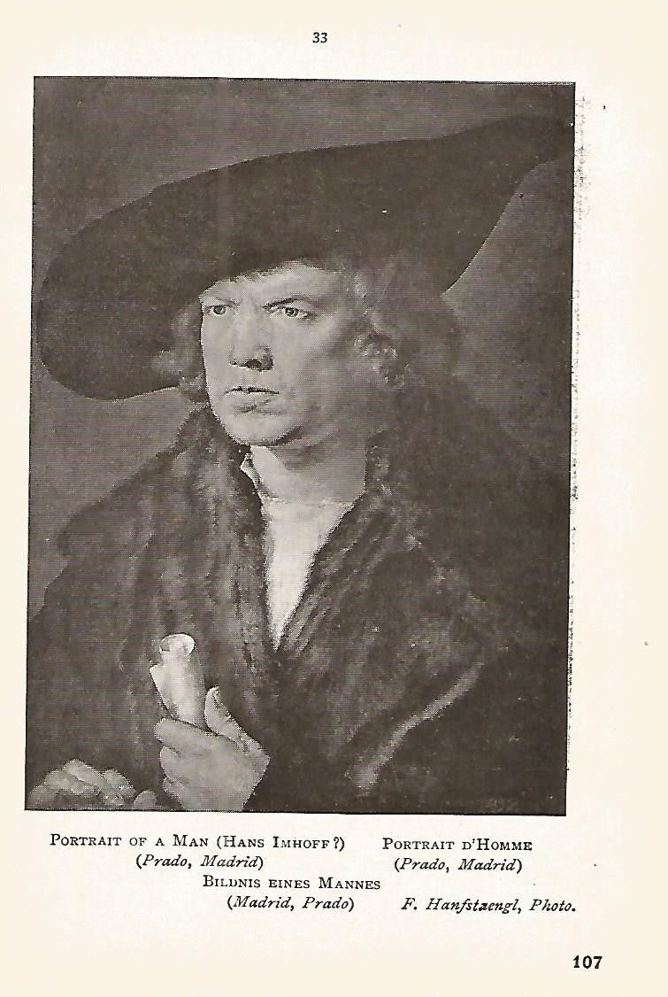 Lamina 328: DURER. Hans Imhoff?
