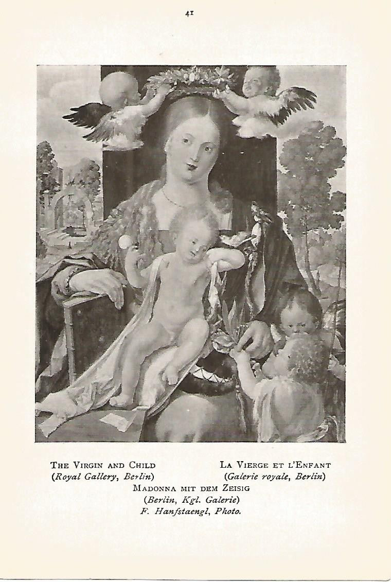 Lamina 332: DURER. La Virgen y el Niño