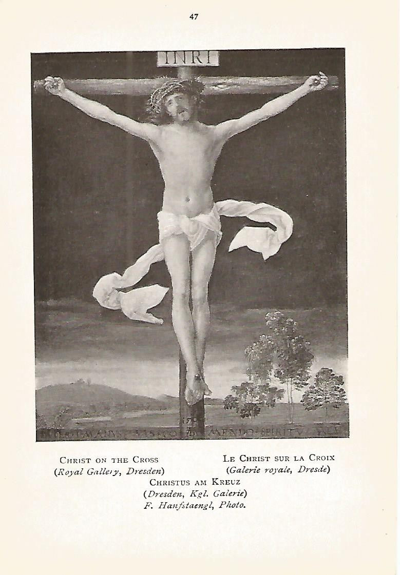 Lamina 335: DURER. Cristo en la cruz