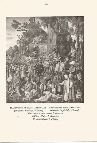Lamina 343: DURER. El martirio de 10.000 cristianos