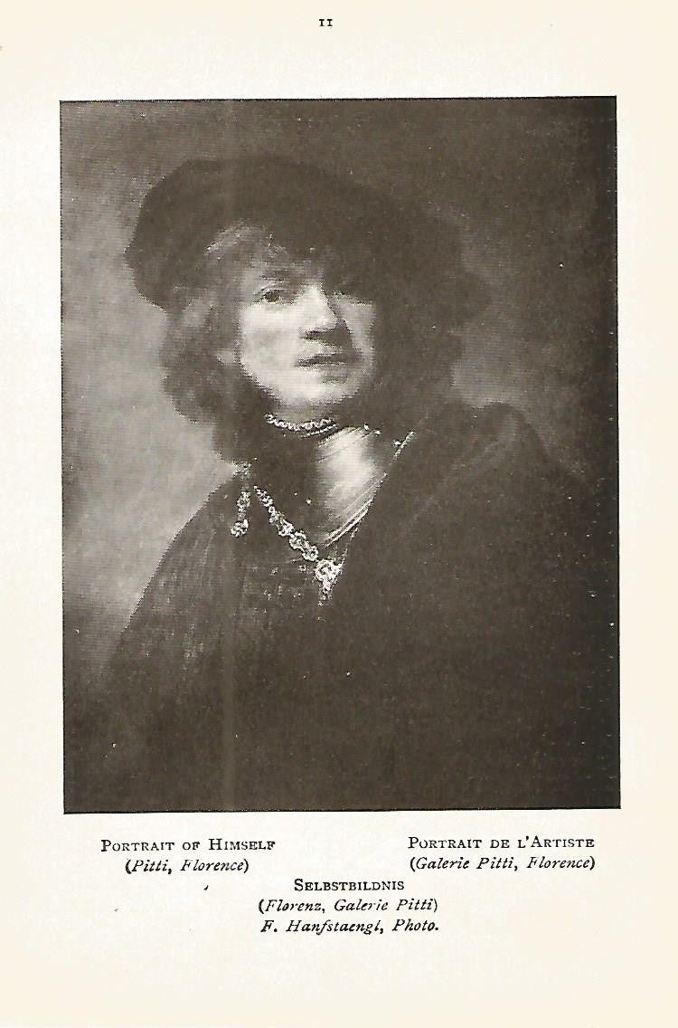 Lamina 348: REMBRANDT. Autorretato