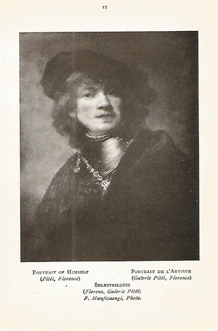 Lamina 348: REMBRANDT. Autorretato