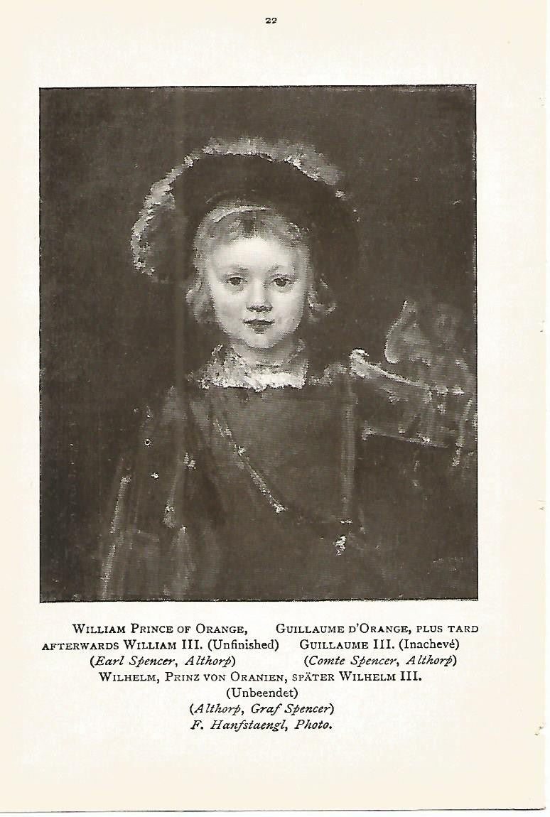 Lamina 353: REMBRAND. William principe de Orange