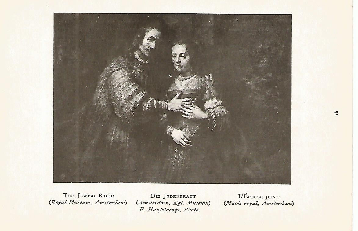 Lamina 368: REMBRAND. Matrimonio judio