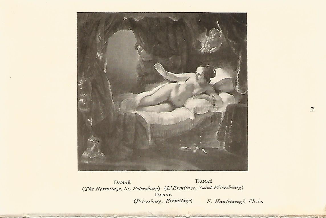 Lamina 374: REMBRAND. Danae